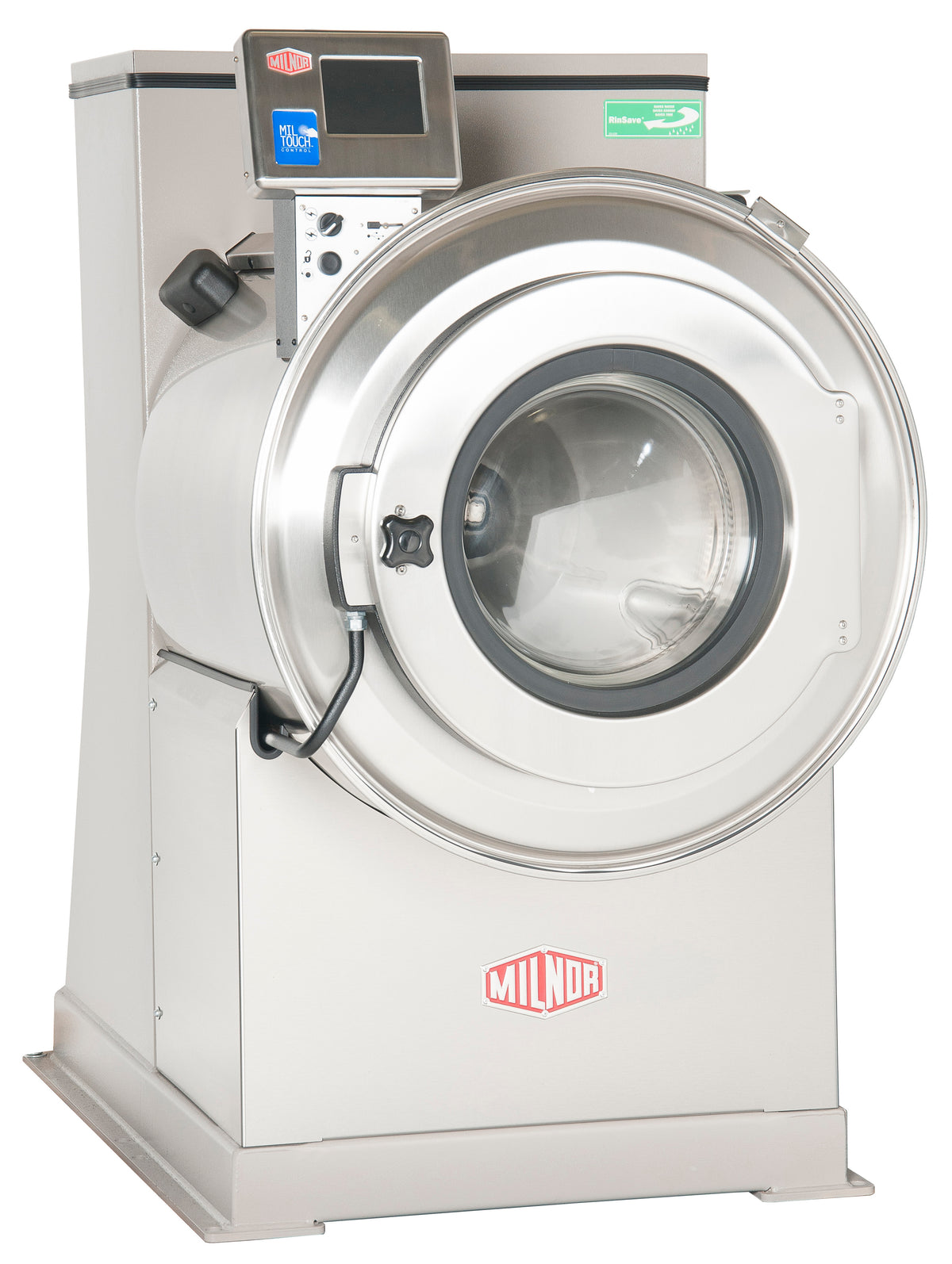 Milnor 30022V8Z 60 lb Rigid-Mount Washer-Extractor, 300 G