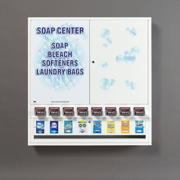 Vend-Rite VM894 VendMaster 894 — 8-Column Soap Vender, 184 Box
