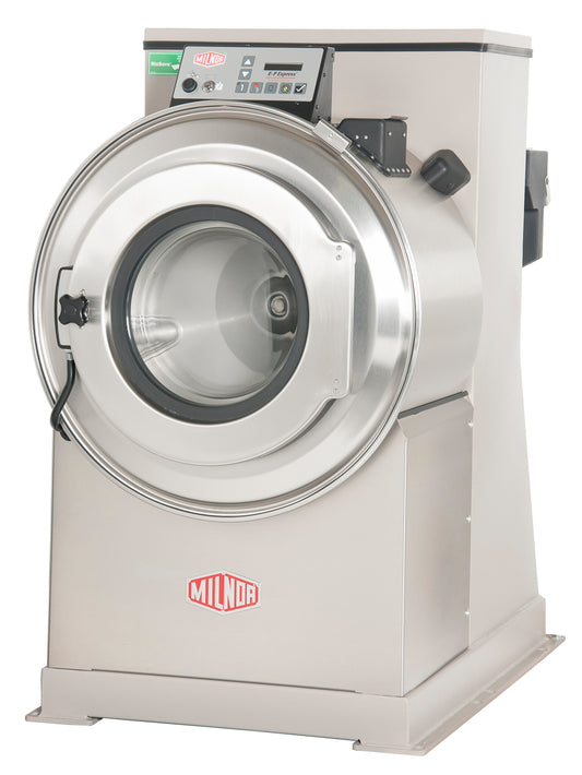 Milnor 30015T6X 40 lb Rigid-Mount Washer-Extractor, 140 G