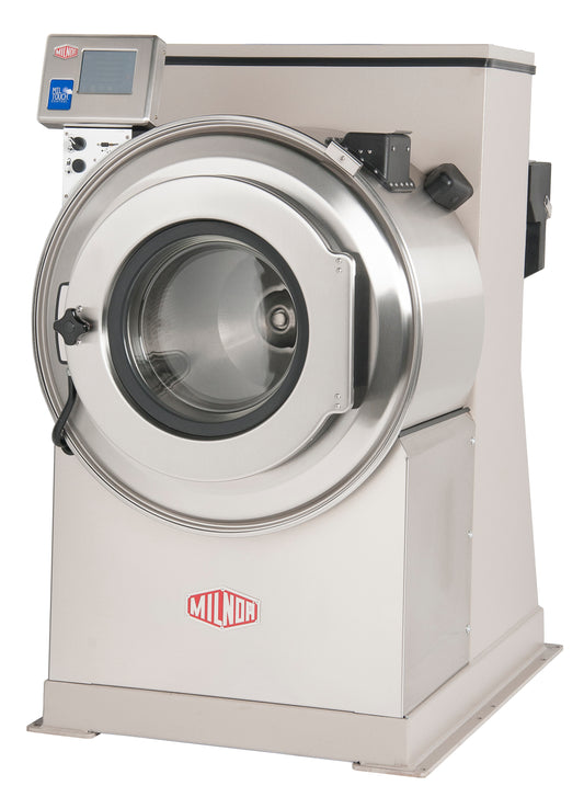 Milnor 30015VZZ 40 lb Rigid-Mount Washer-Extractor, 400 G