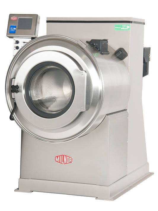 Milnor 30022VZZ 60 lb Rigid-Mount Washer-Extractor, 400 G