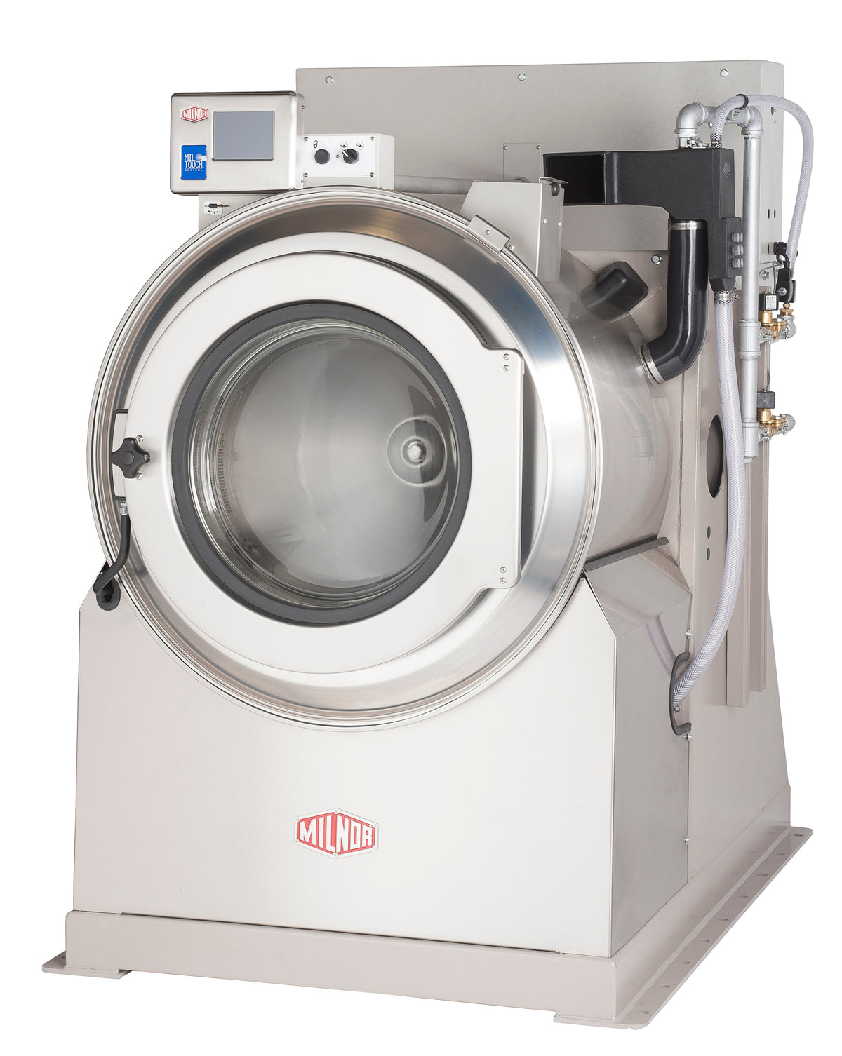 Milnor 36021V7Z 80 lb Rigid-Mount Washer-Extractor, 300 G