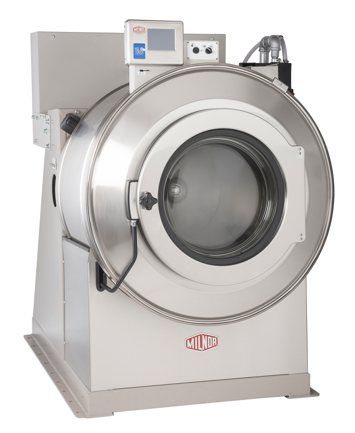 Milnor 42026V6Z 140 lb Rigid-Mount Washer-Extractor, 300 G