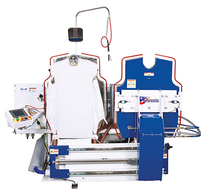 Forenta 827SB Single Body Shirt Press, Flat Heads
