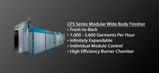 Colmac CFS-2100 CFS 2100 Series Modular Wide Body Tunnel Finisher