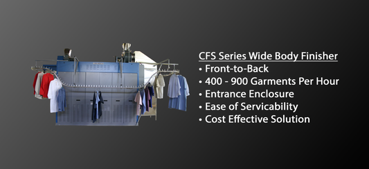 Colmac CFS-WB CFS Series Wide Body Tunnel Finisher