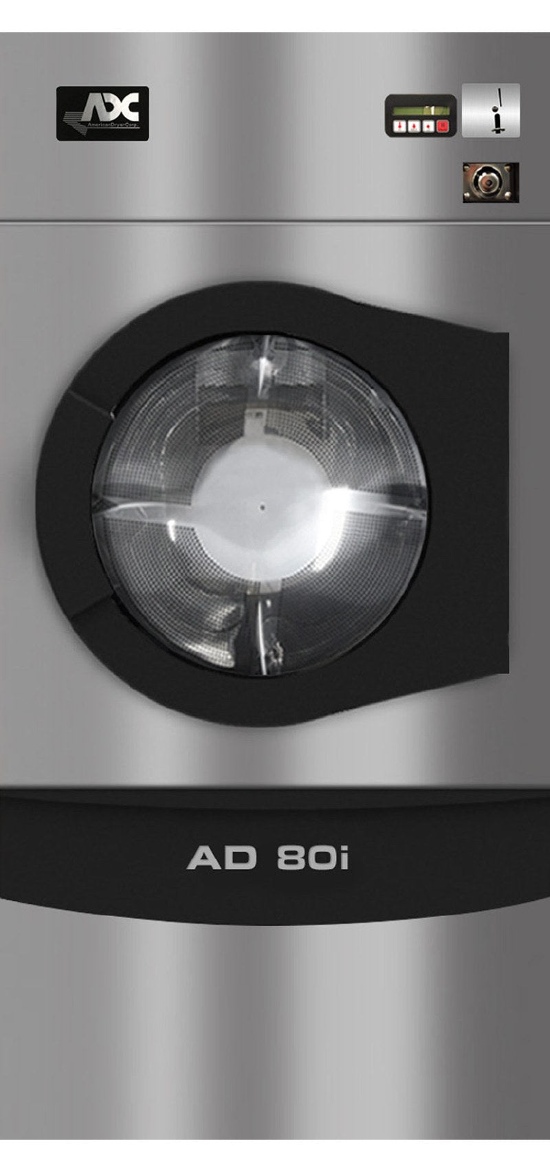 ADC AD-80i 80 lb i-Series coin dryer