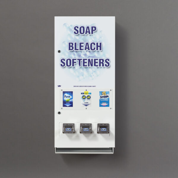Vend-Rite VM394 VendMaster 394 — 3-Column Soap Vender, 69 Box