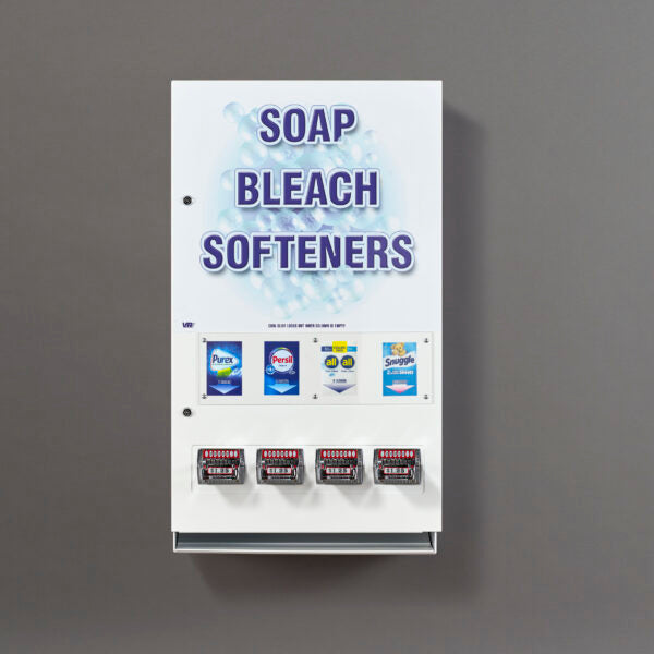 Vend-Rite VM494 VendMaster 494 — 4-Column Soap Vender, 92 Box