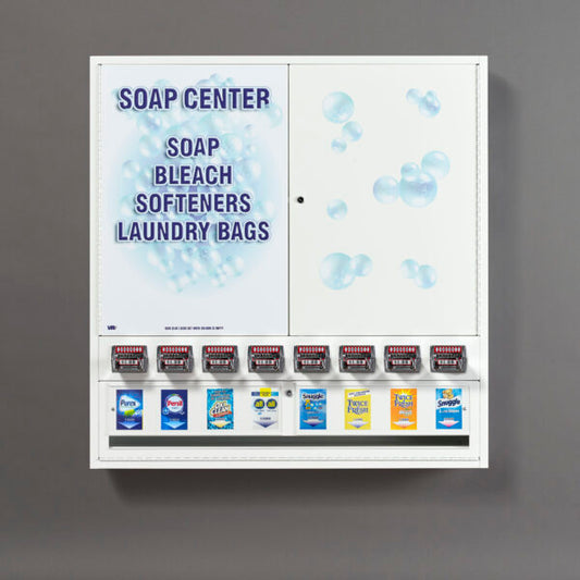 Vend-Rite VM894 VendMaster 894 — 8-Column Soap Vender, 184 Box